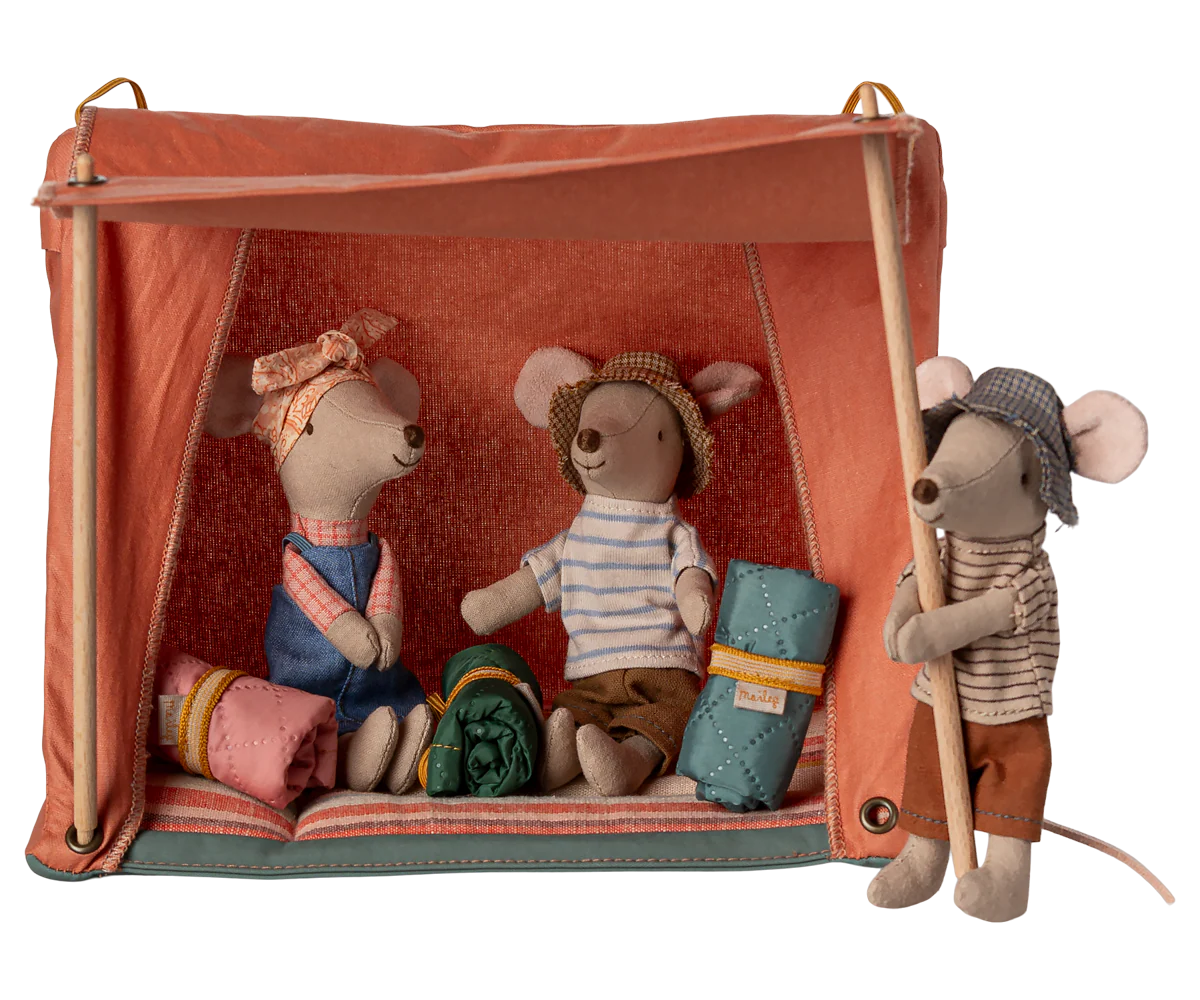Happy Camper Tent Mouse – Maileg