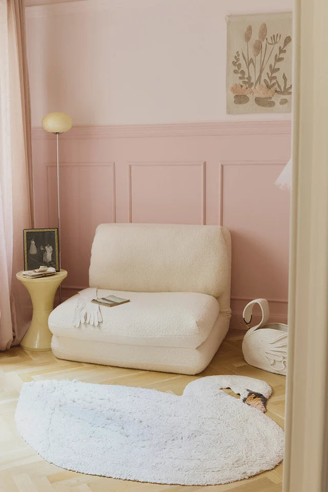 WASHABLE RUG SWAN