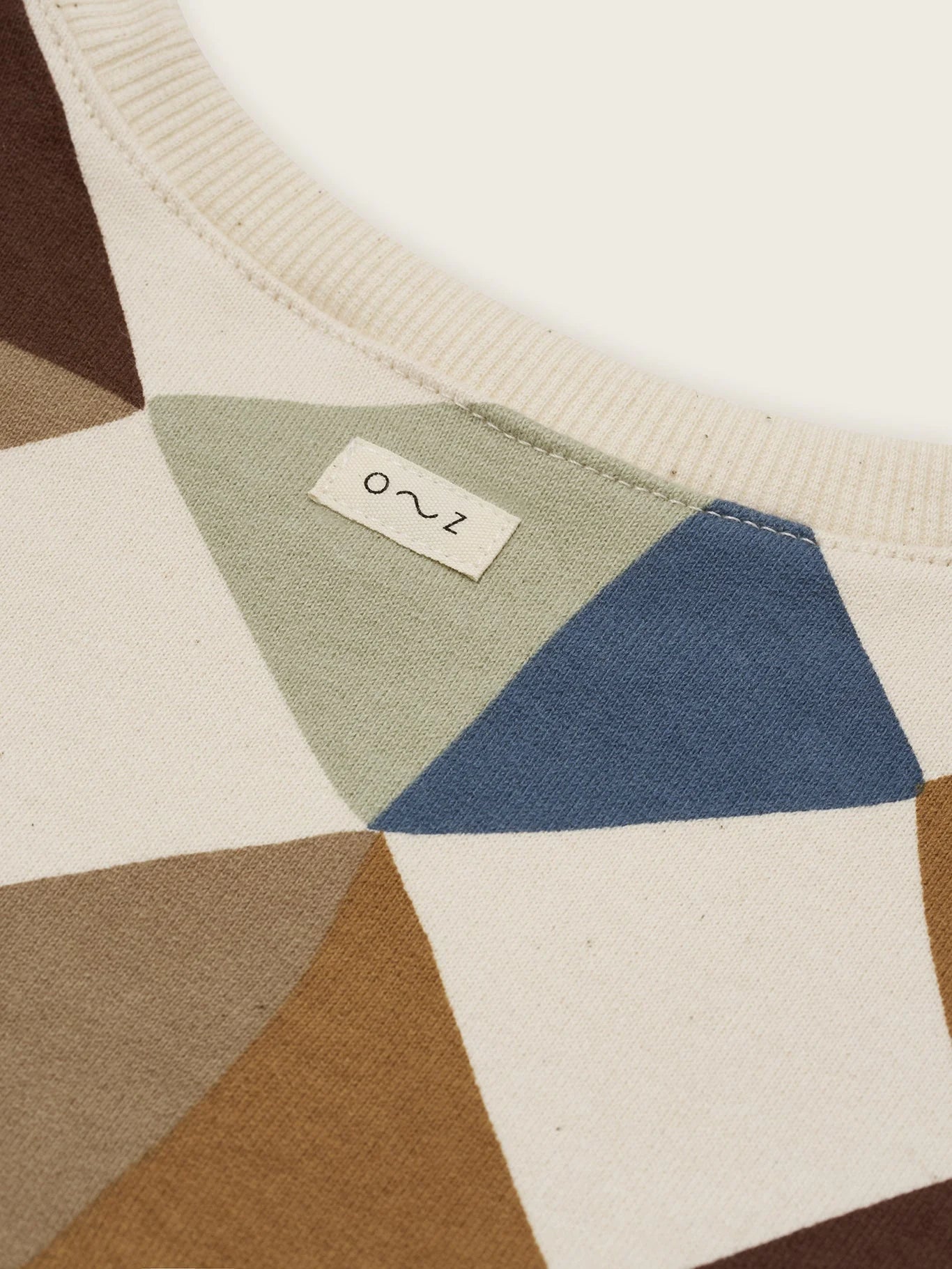 Kite Patchwork Sweatshirt in Undyed – Organic Zoo