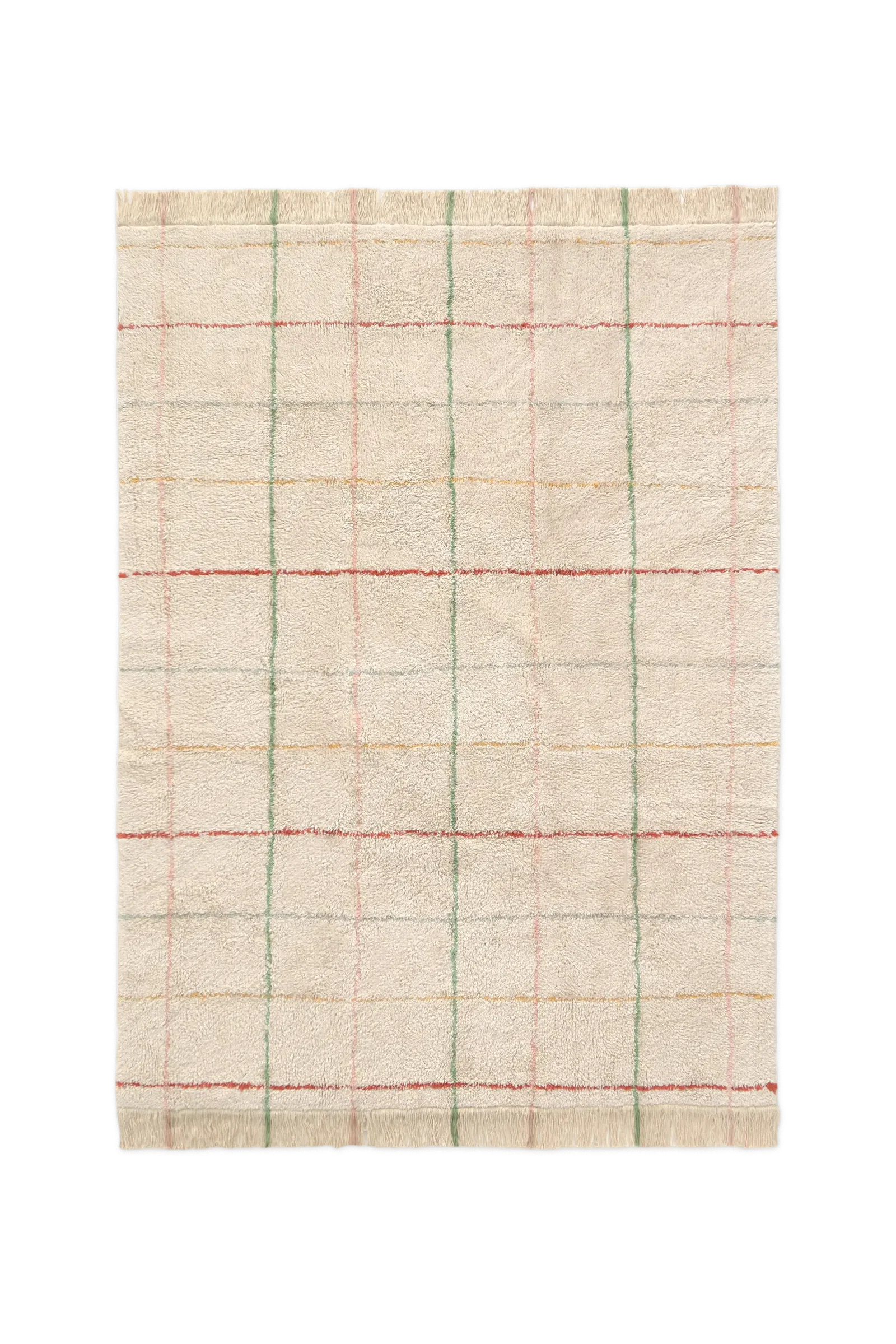 Washable Area Rug Color Lines by Lorena Canals, striped kids' rug
