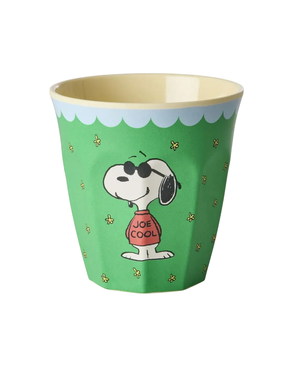 Snoopy Melamine Cup – Green – 8.45 oz