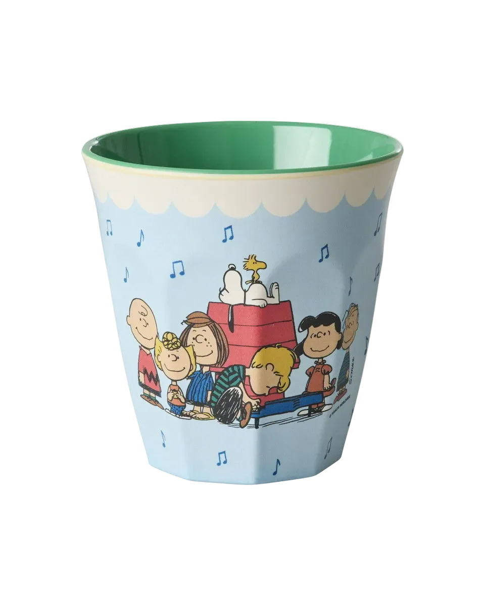 Snoopy Print Melamine Cup – Soft Blue – 8.45 oz