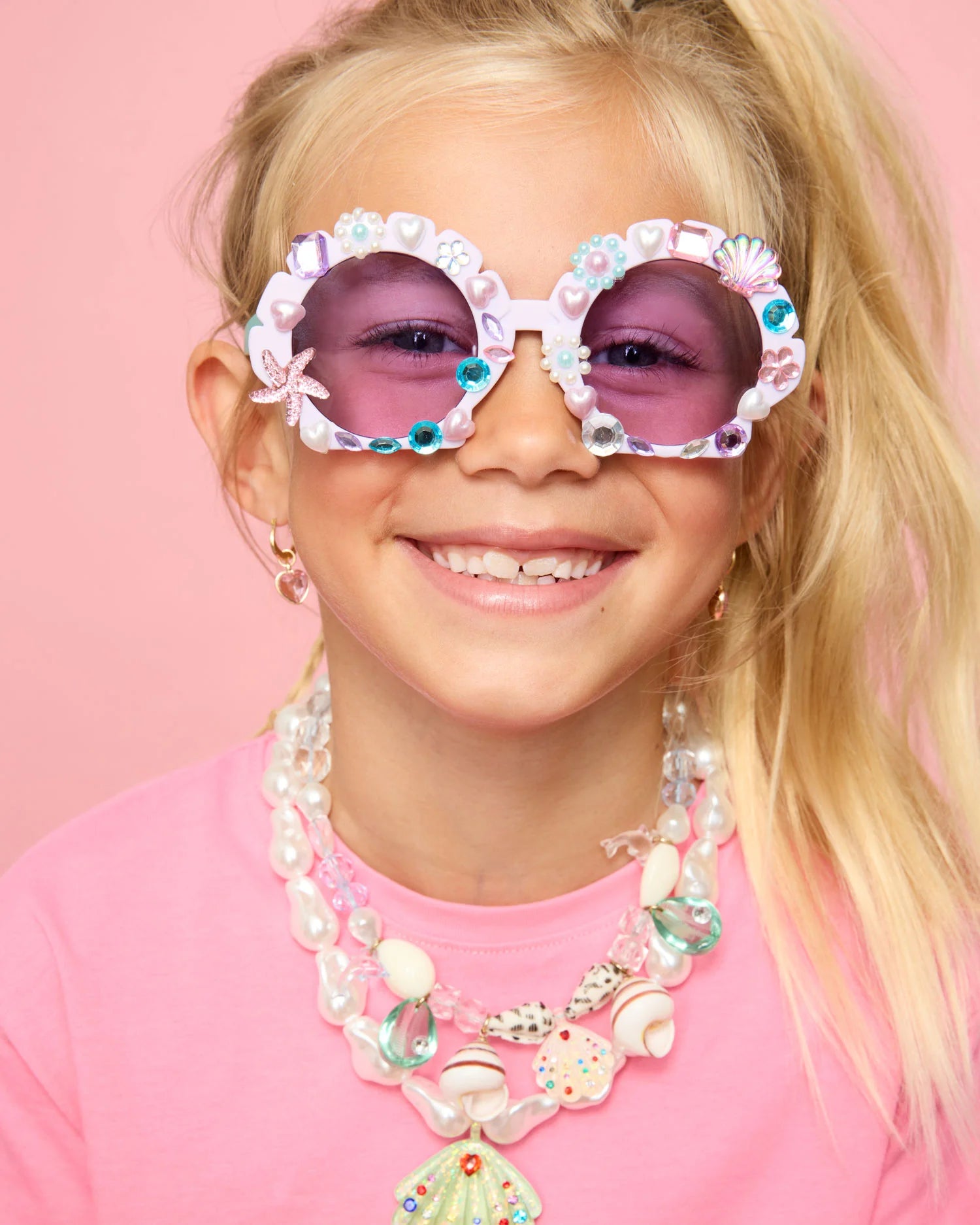 Mermaid Splash & Sparkle Gemify® Sunglasses and Case – Supersmalls