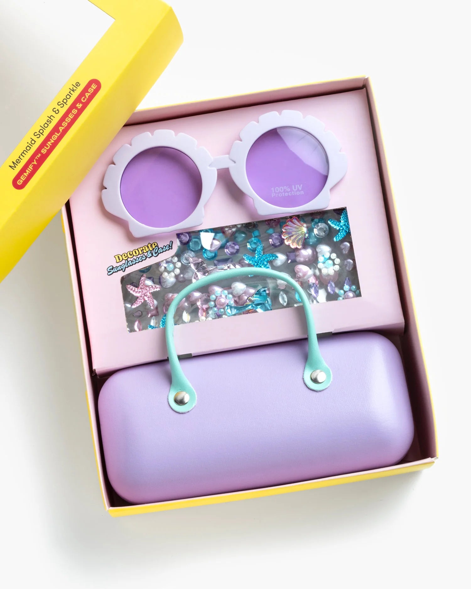 Mermaid Splash & Sparkle Gemify® Sunglasses and Case – Supersmalls