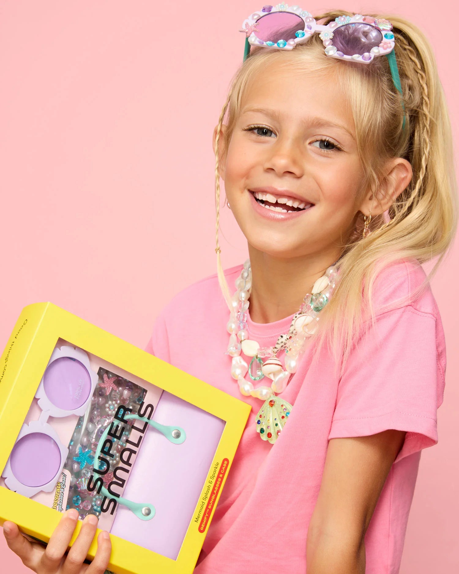 Mermaid Splash & Sparkle Gemify® Sunglasses and Case – Supersmalls