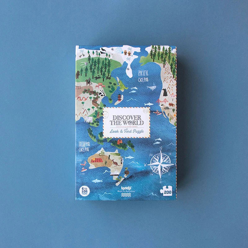 Londji-Discover the world puzzle