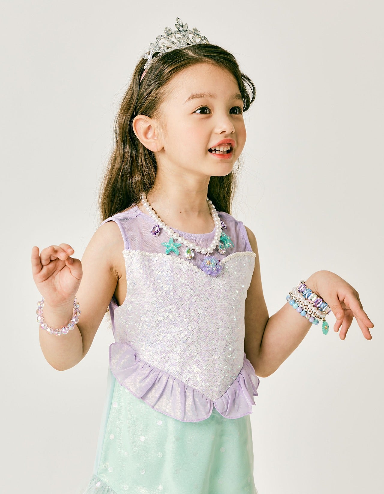 Shell Shaker Necklace Earrings Set