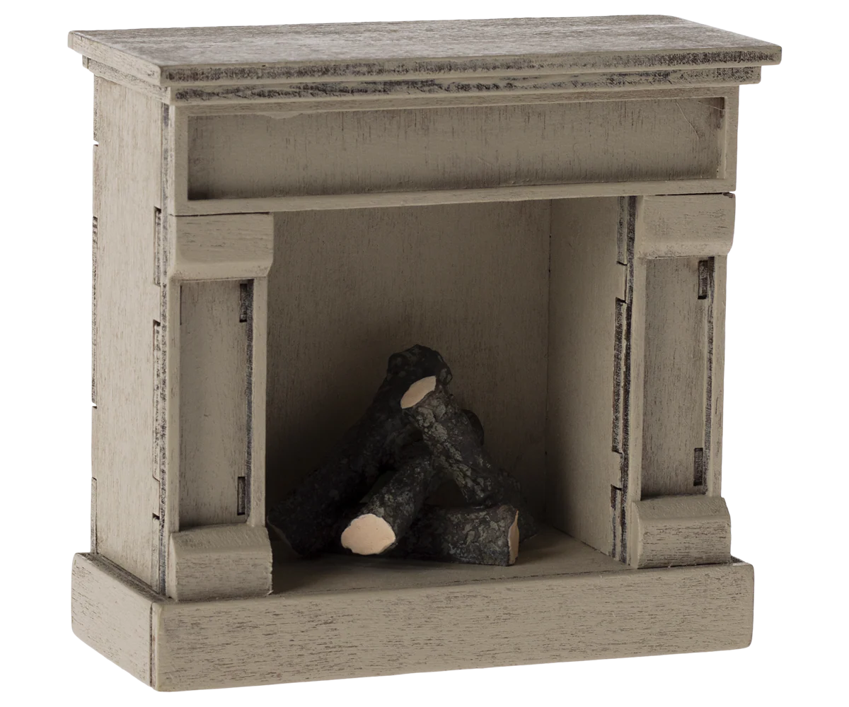Fireplace, Mouse - Off white