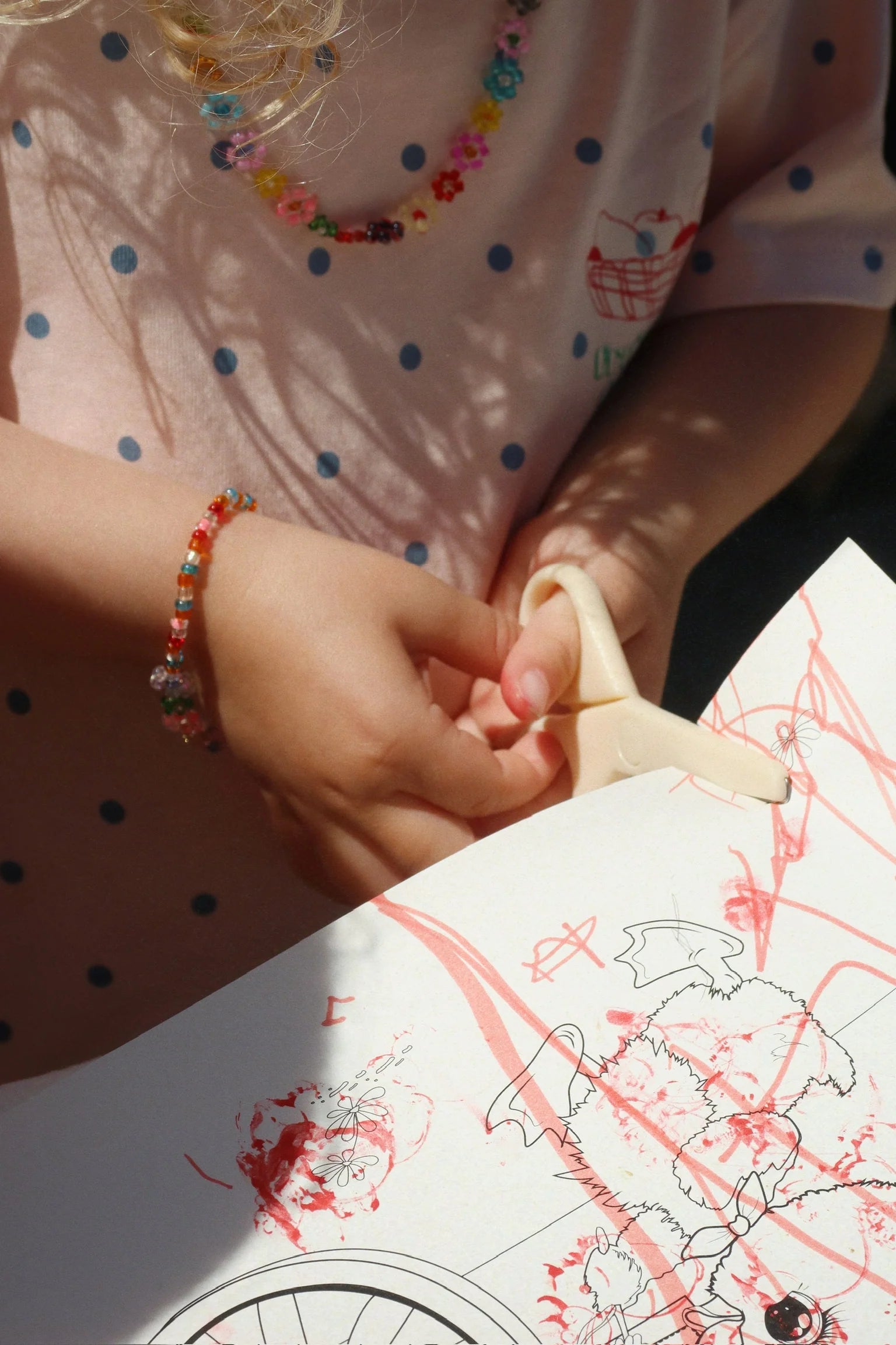 Konges Sløjd Flower Field Necklace & Bracelet Set