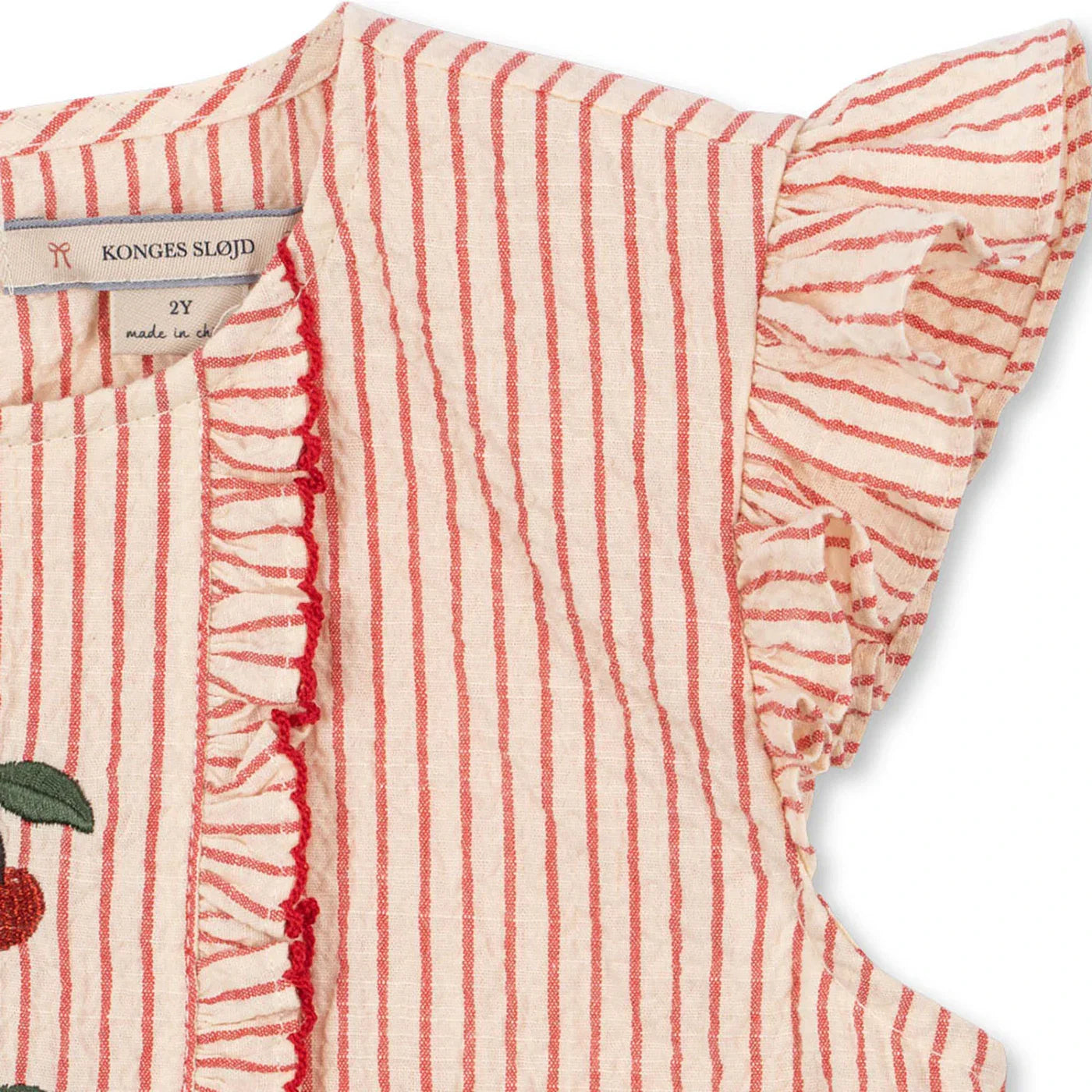 Ellie Frill Top GOTS – Amour Stripe | Konges Sløjd