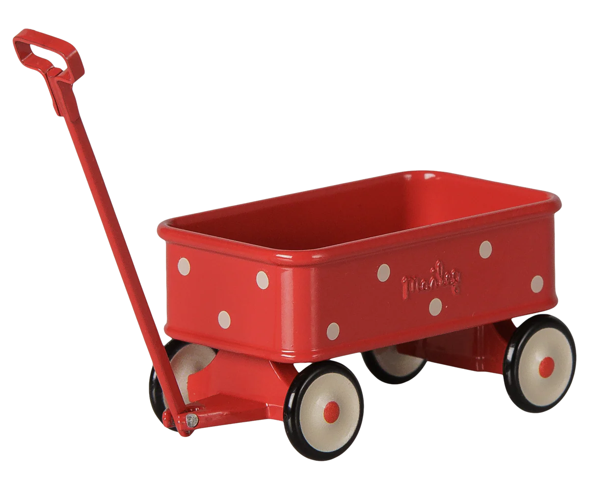 Wagon, Mouse Red – Maileg