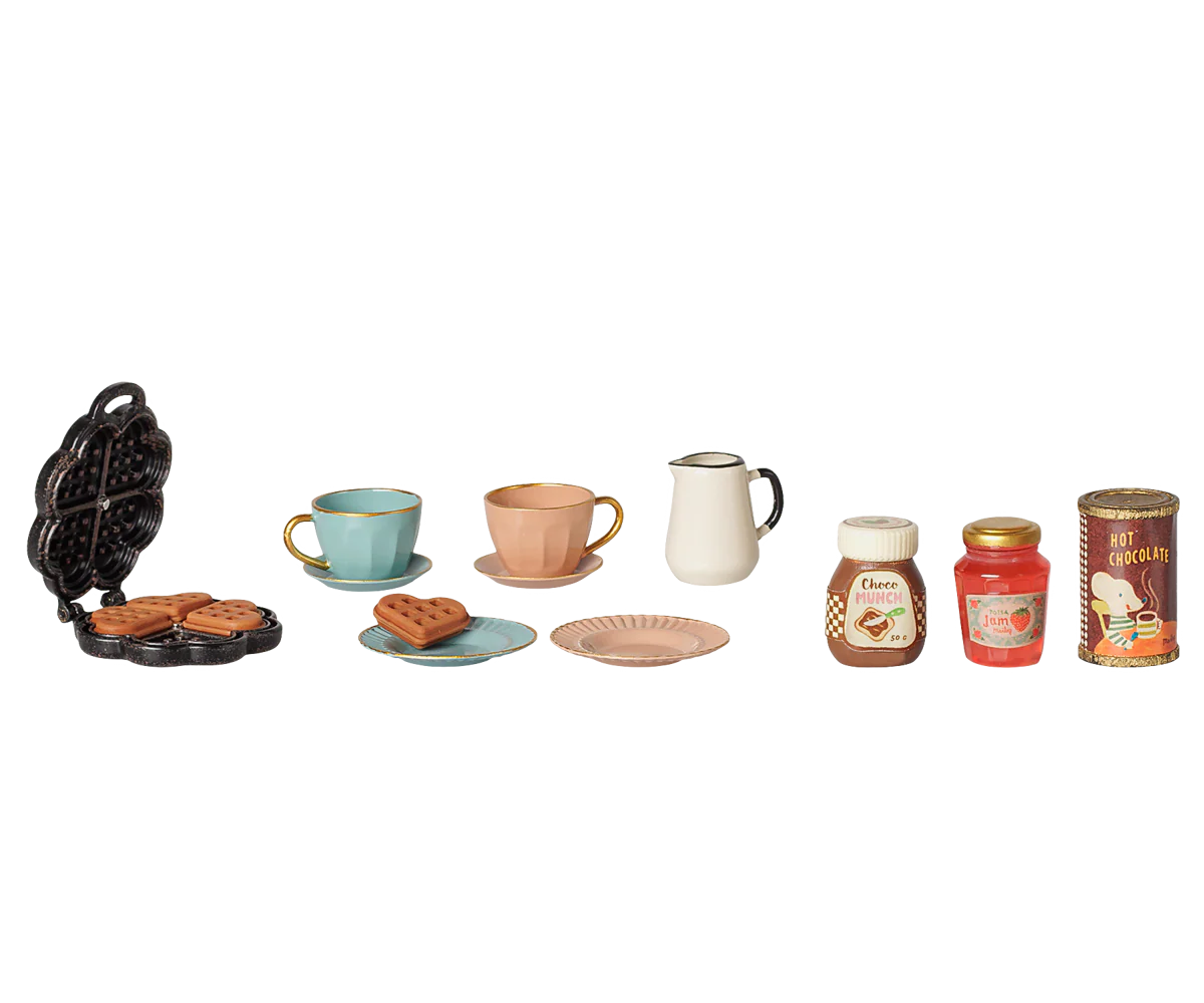 Waffle Set, Mouse – Maileg