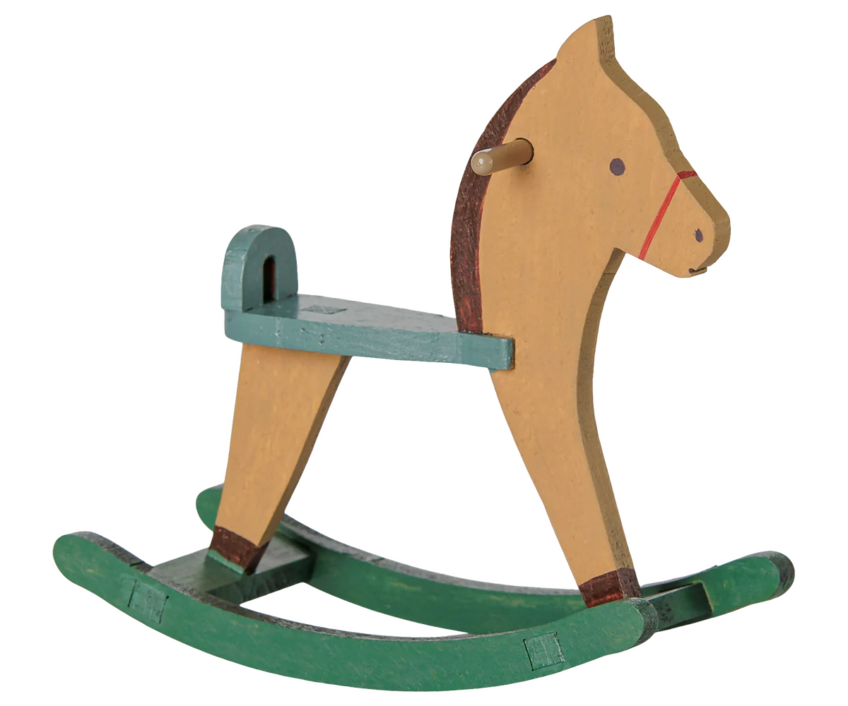 Rocking Horse, Mouse Light Brown – Maileg