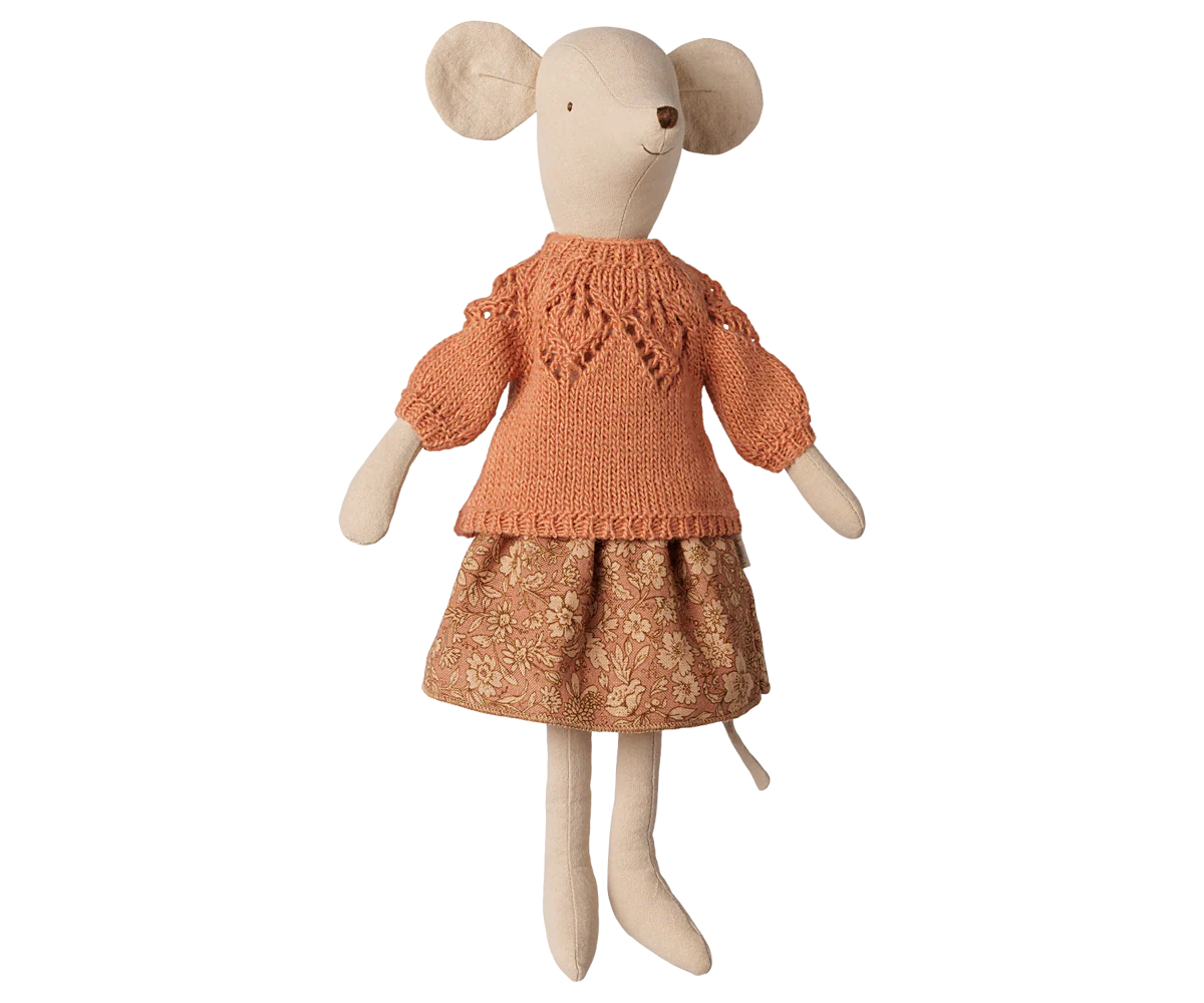 Skirt and knitted sweater - Medium mouse