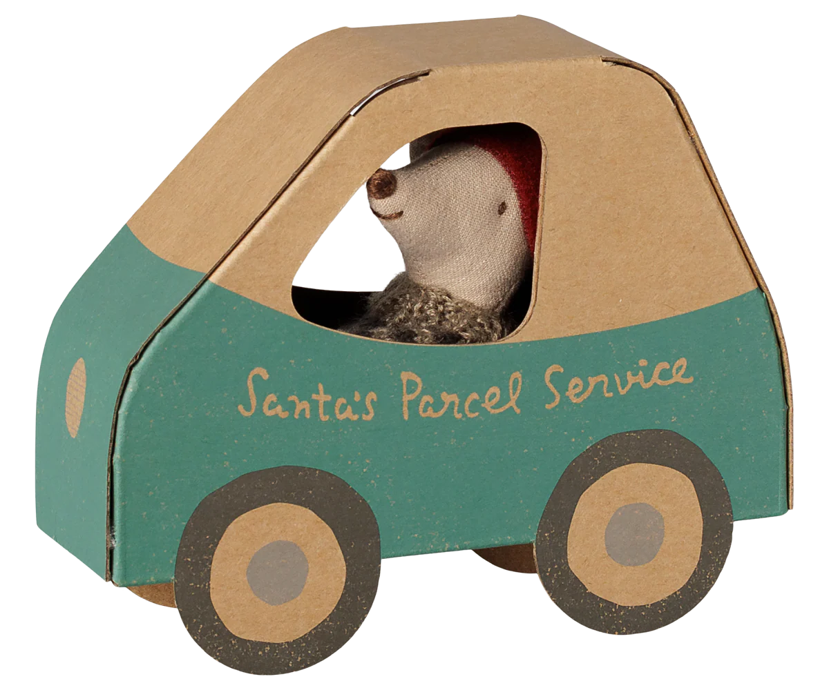 Christmas mouse, Little brother in car box