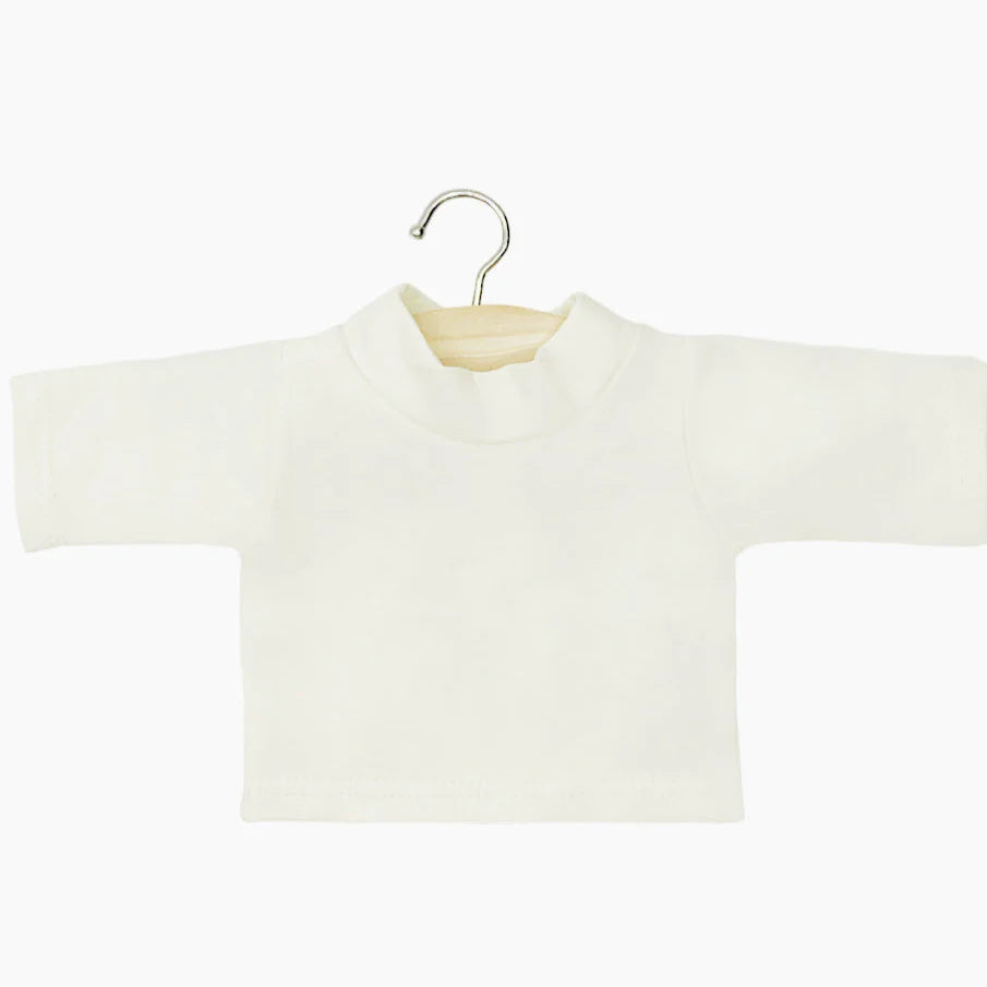 The Little Basics Layering Shirt - Ecru Jersey