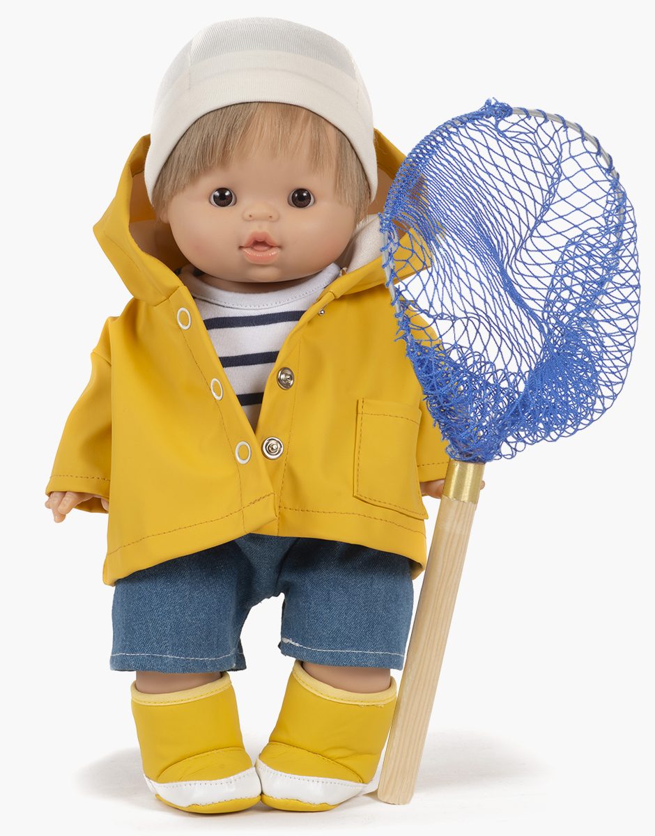 Paire de bottes jaunes