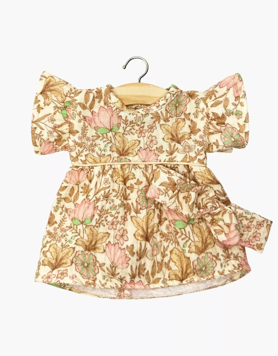 Robe Daisy et son headband à noeud rond