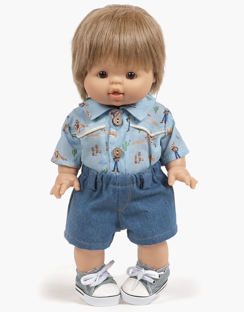Denim Doll Sneakers | Minikane
