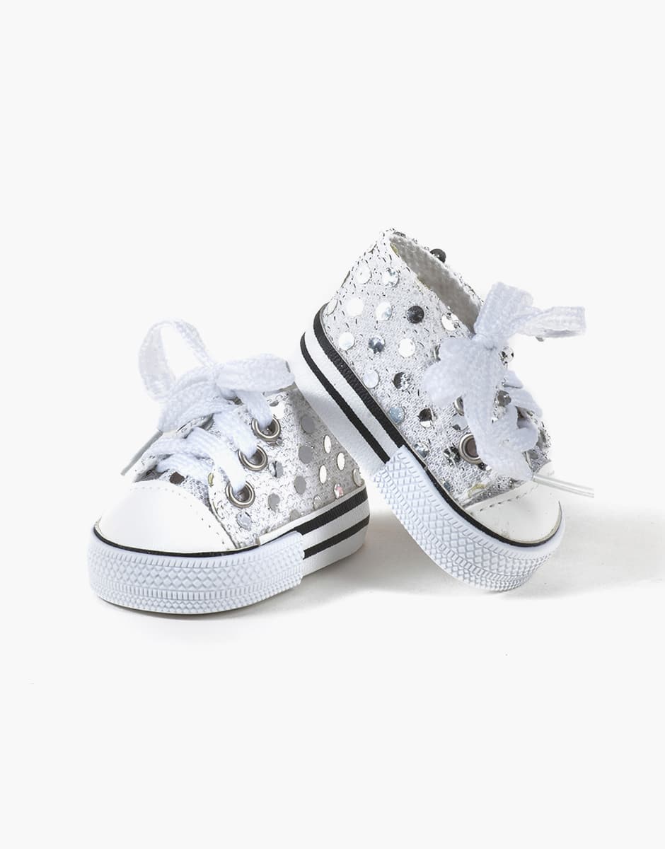 White Doll Sneakers | Minikane