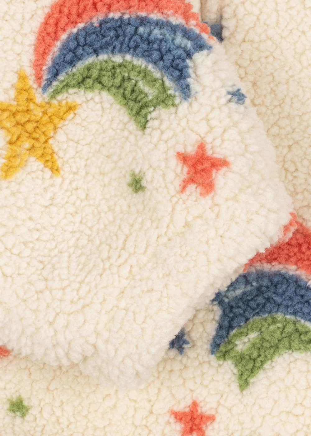 Jody Teddy Half Zip GRS – Rainbow Star – Konges Sløjd (image 8)