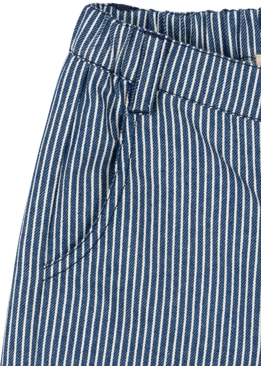 Konges Sløjd Luc pants in blue stripes