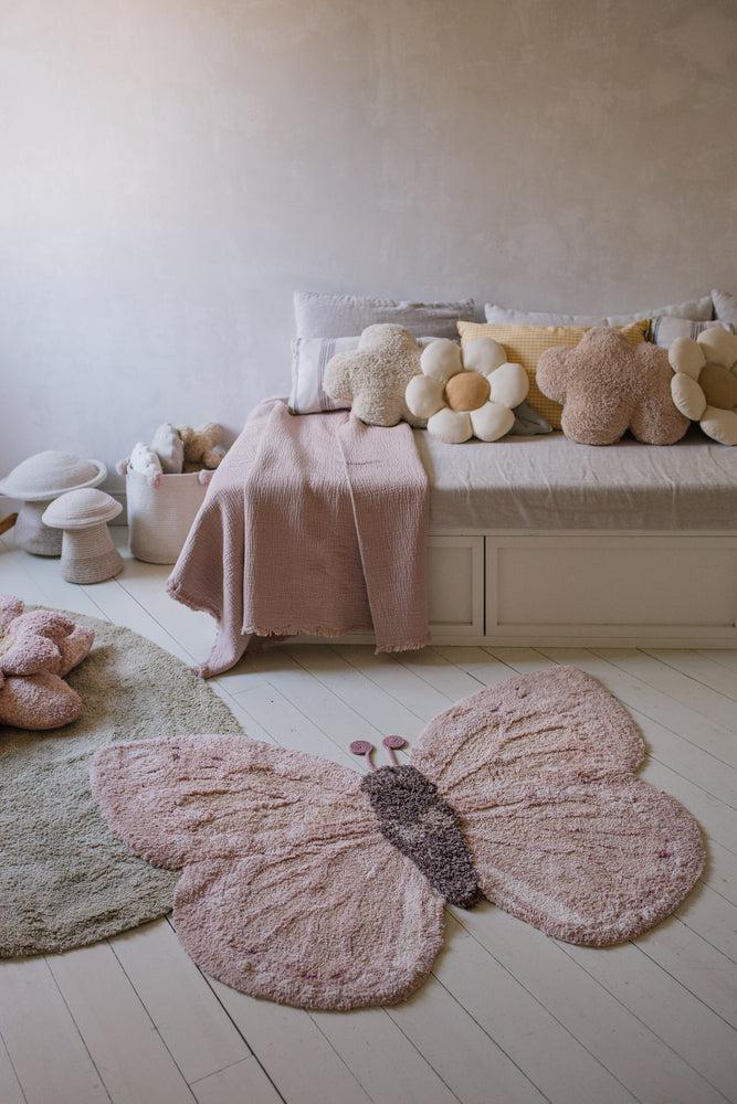 Washable Animal Cotton Rug Baby Butterfly – Lorena Canals