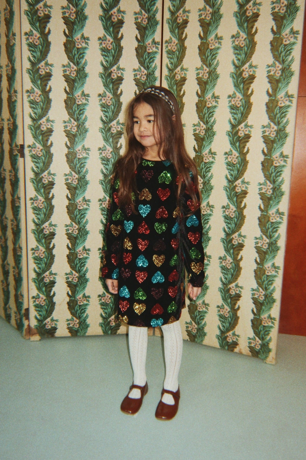 Konges Sløjd Cuore Dress in Amour Sequin, lifestyle