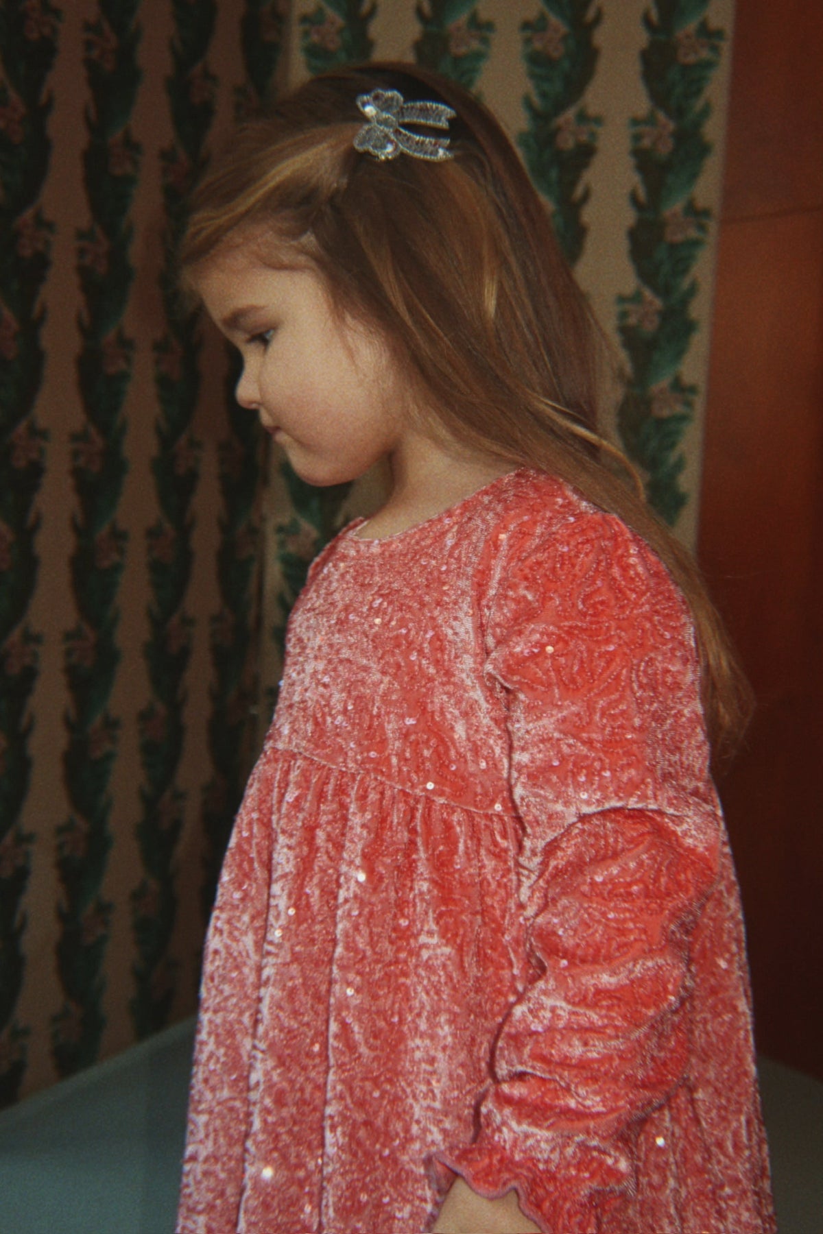 Konges Sløjd Gia Sparkle Dress in Lantana, party look