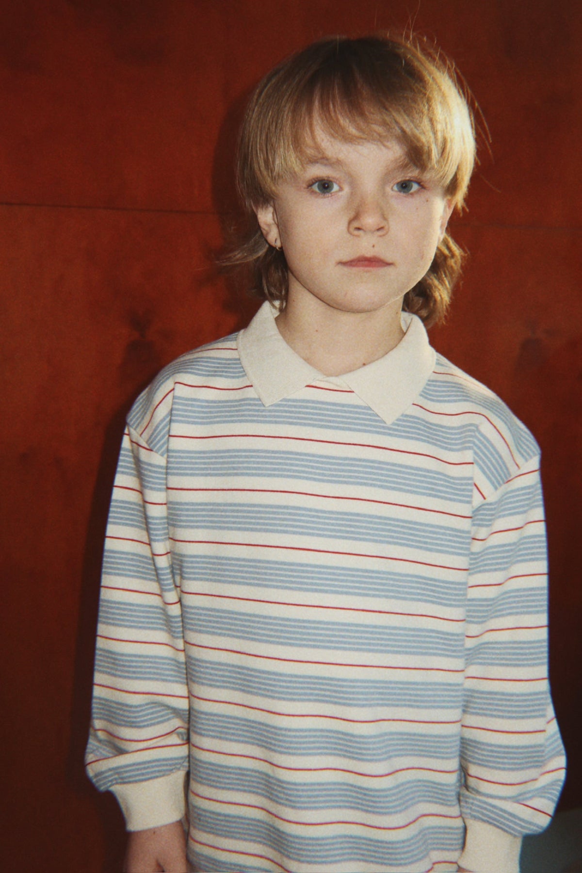 Konges Sløjd Spotty Sweat Shirt GOTS in Tocororo Stripe, image 6 of 7