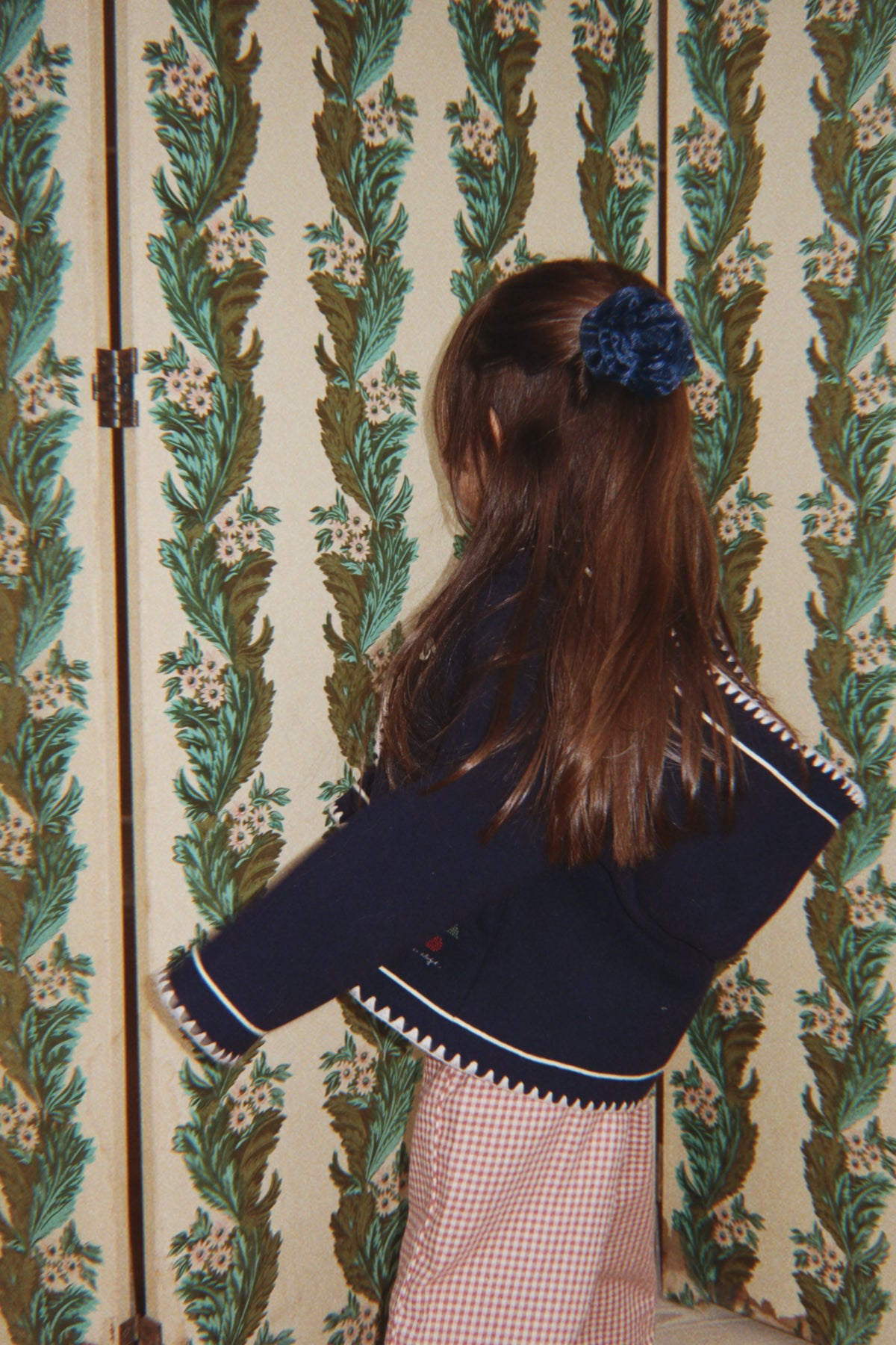 Konges Sløjd Elma Wool Coat in Big Dipper, lifestyle image worn by child
