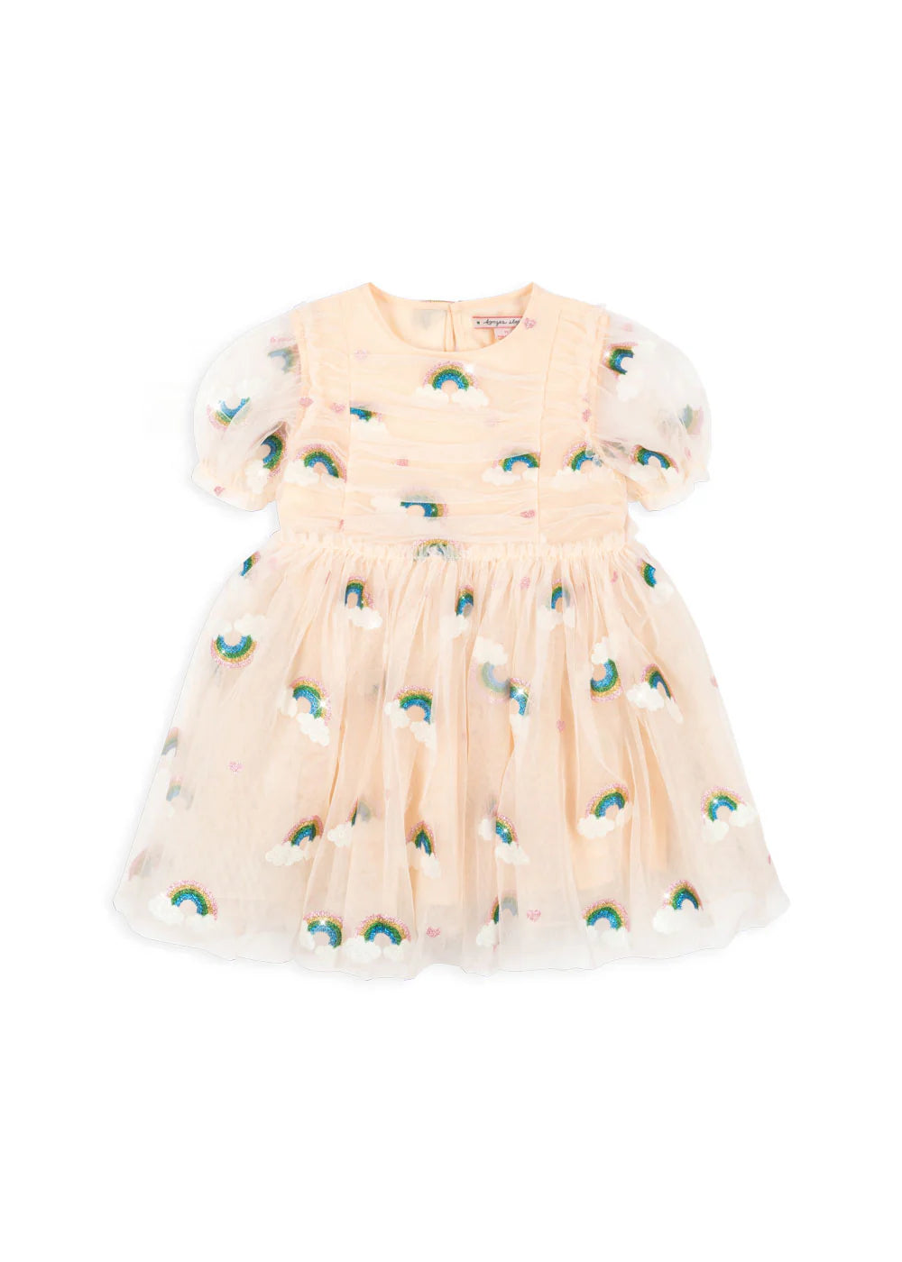 TULLIE DRESS rainbow glitter
