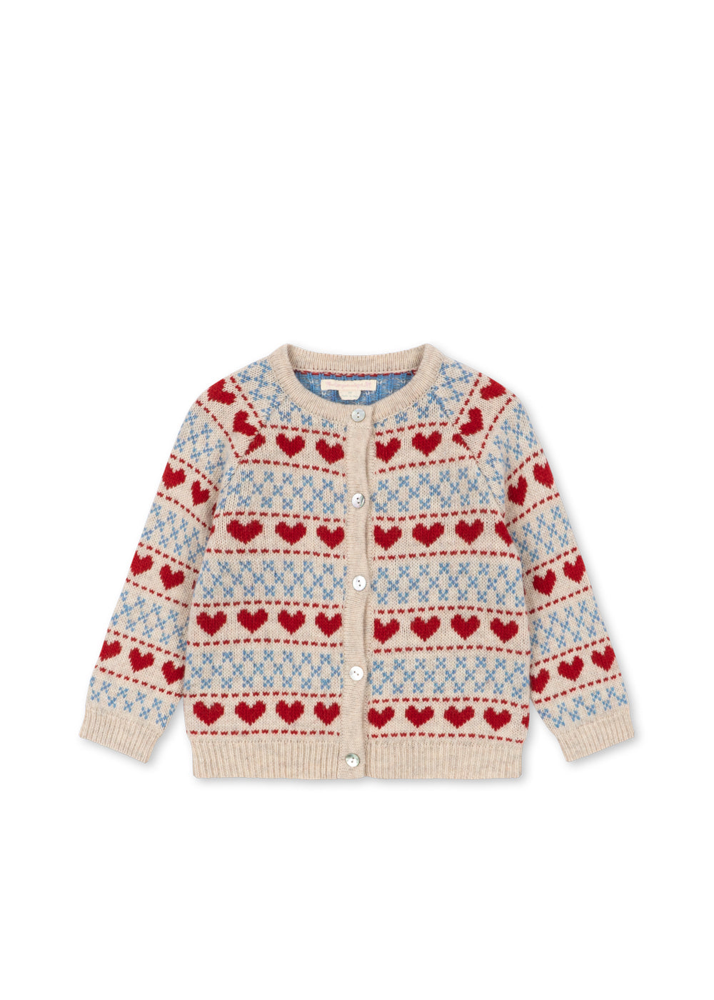 Belou Cardigan – Heart – Konges Sløjd