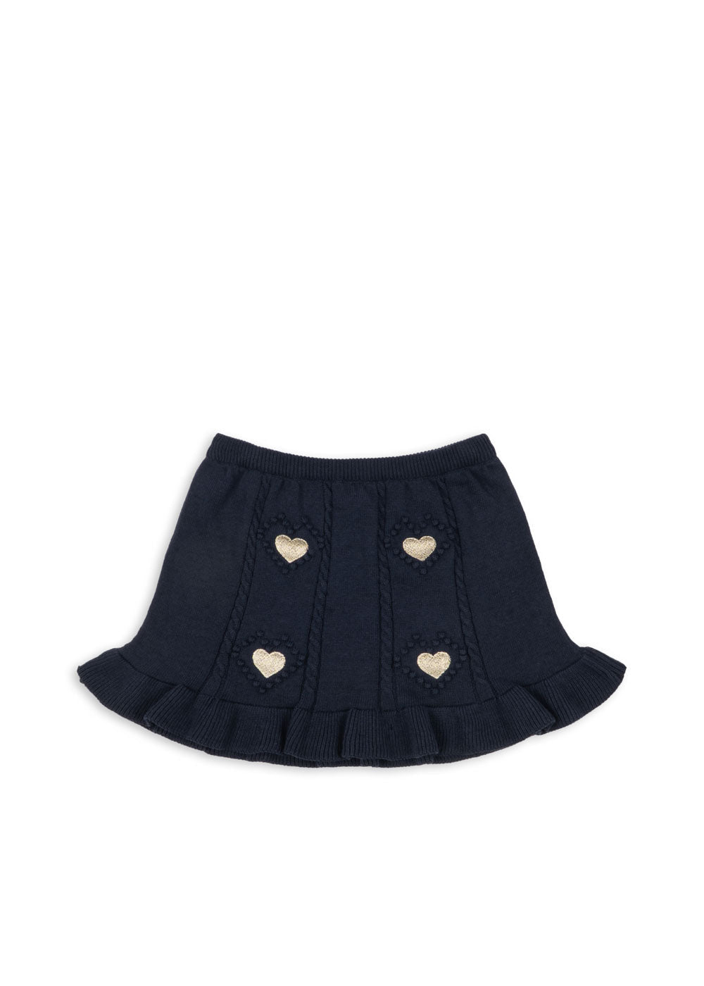 Konges Sløjd Soleil Skirt GOTS in Total Eclipse, packshot 1