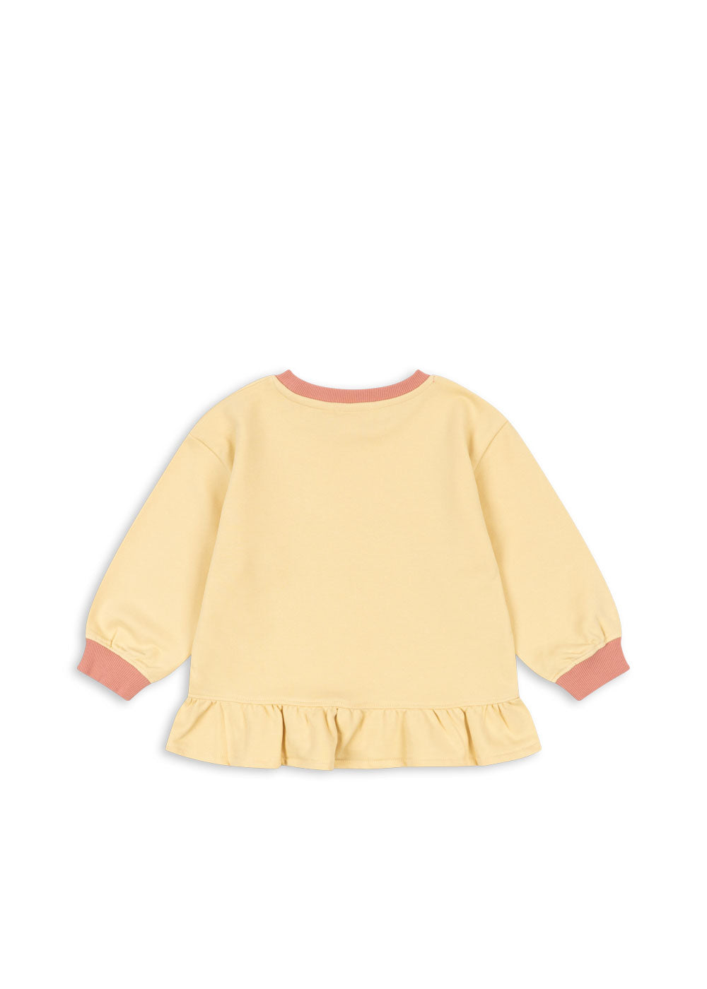 Spotty Frill Sweat detail