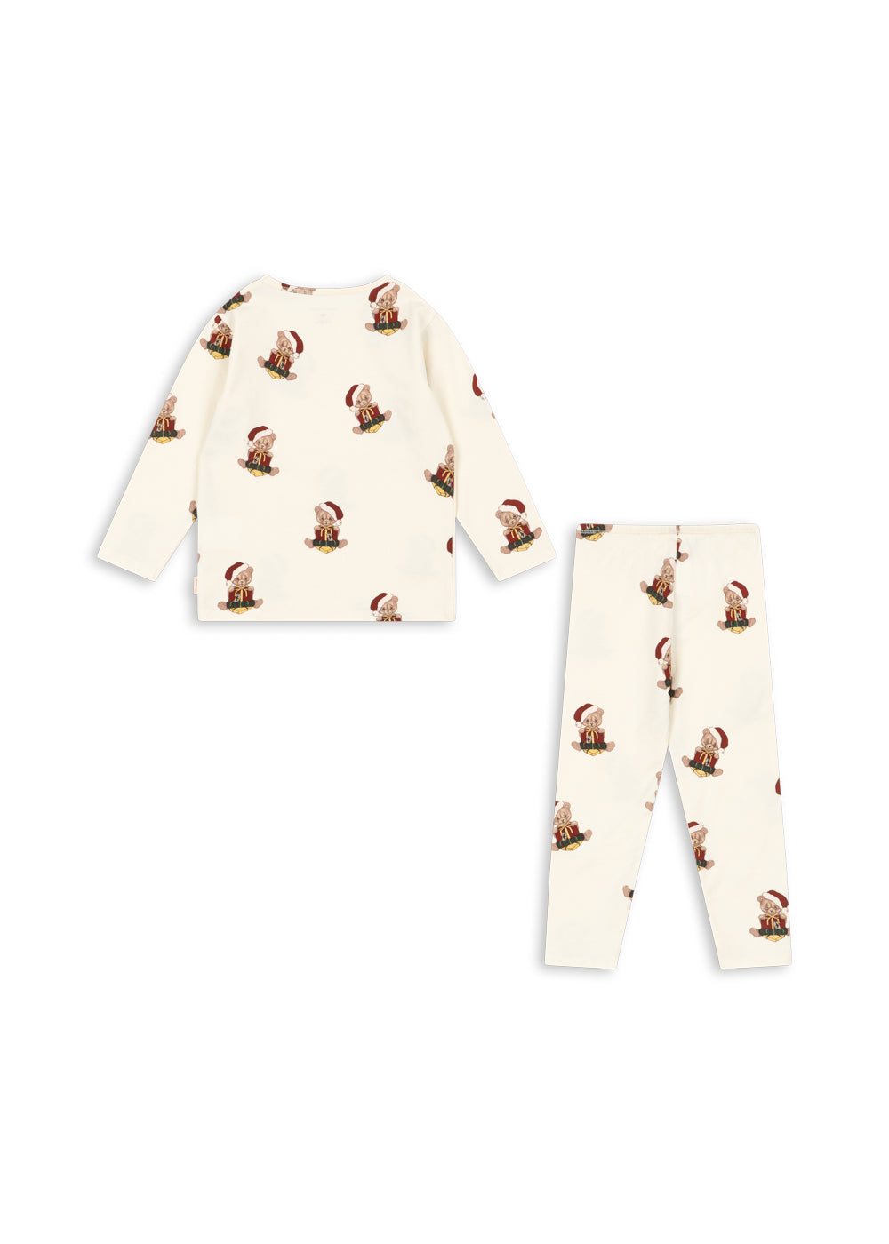 Konges Sløjd Basic Blouse/Pants Set GOTS in Teddy Bear, packshot 2