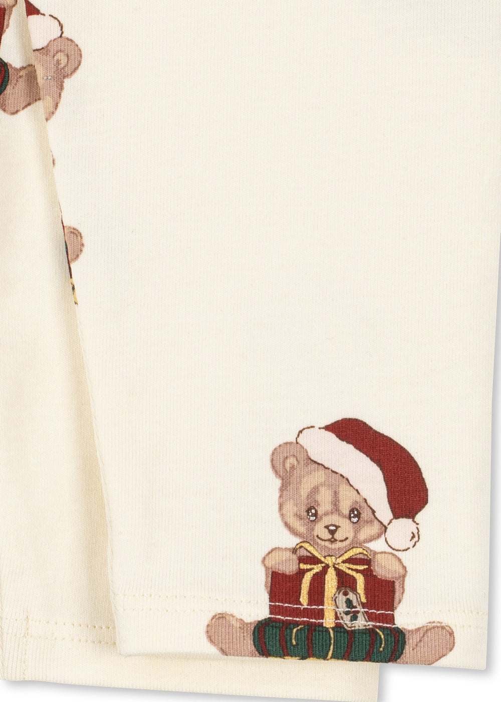 Konges Sløjd Basic Blouse/Pants Set GOTS in Teddy Bear, packshot 5 detail