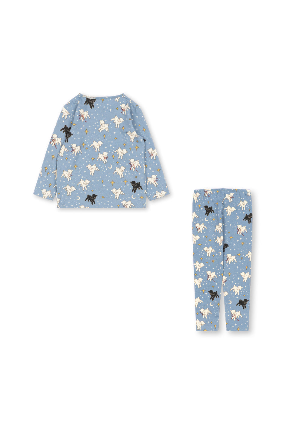 Konges Sløjd Basic Blouse/Pants Set GOTS in Sheepy, packshot 2