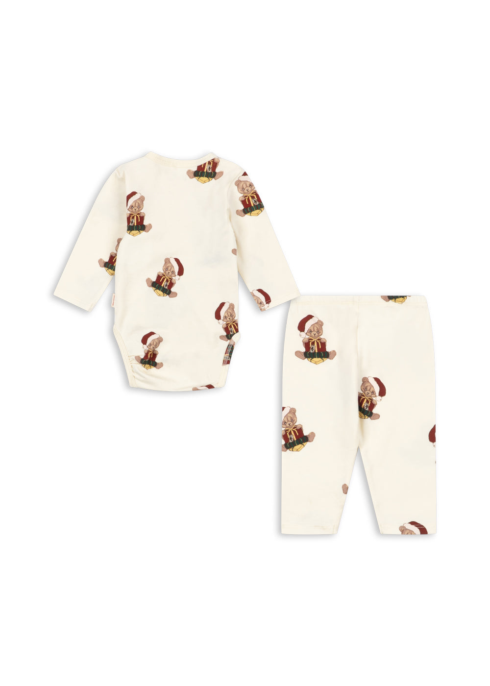 Konges Sløjd Basic Newborn Set GOTS in Teddy Bear, packshot 2
