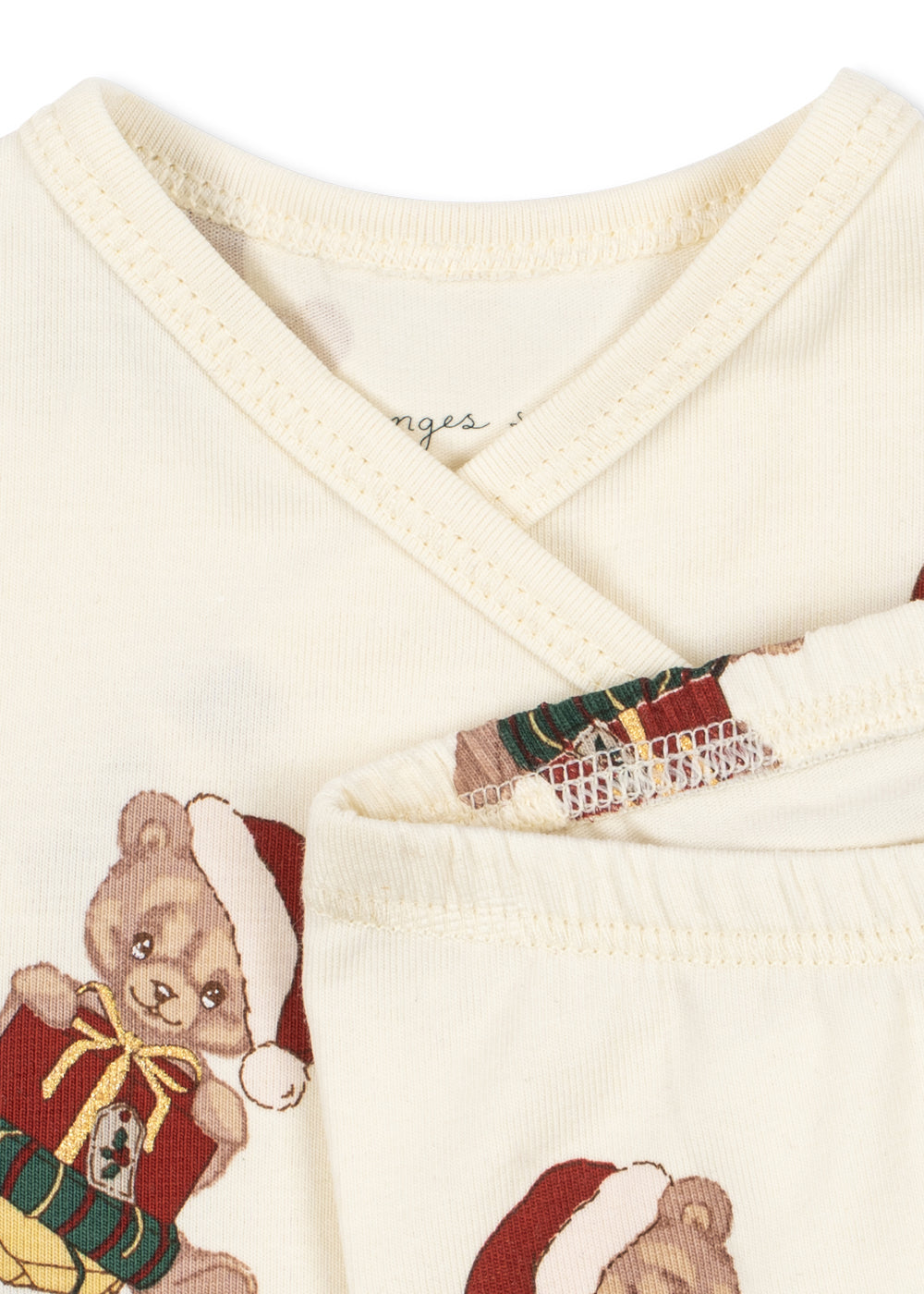 Konges Sløjd Basic Newborn Set GOTS in Teddy Bear, packshot 3
