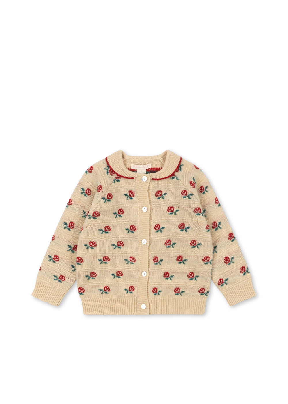 Konges Sløjd Belou Collar Cardigan in Rose, packshot 1