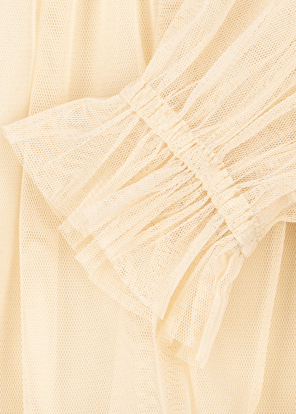 Konges Sløjd Bow Dress in Parchment, detail