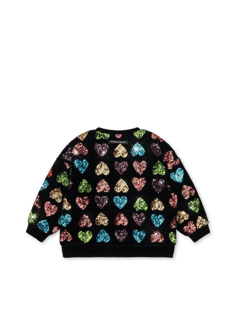 Konges Sløjd Cuore Sweat Shirt in Amour Sequin, packshot 2