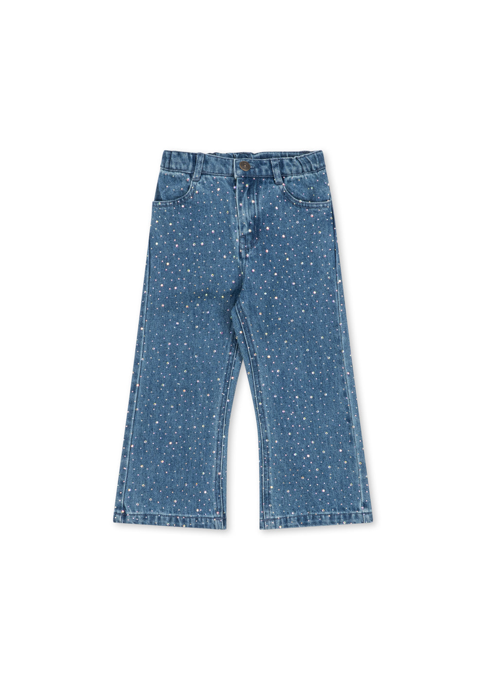 Konges Sløjd Elba Sparkle Jeans GOTS in Denim Sparkle, packshot 1