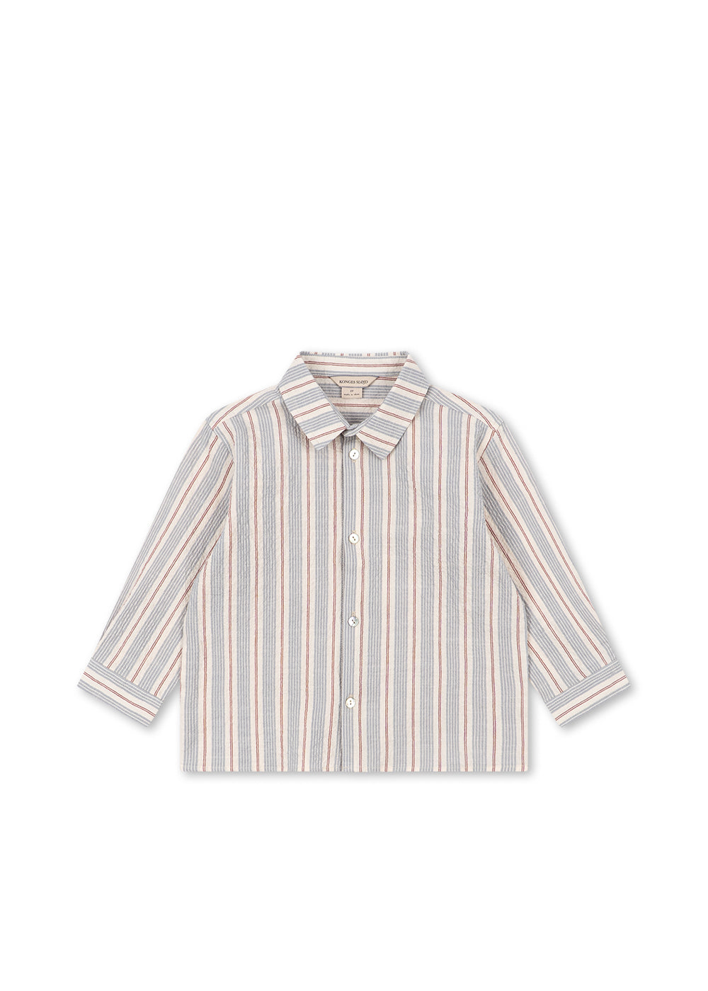 Konges Sløjd Elliot LS Shirt GOTS in Tocororo Stripe, packshot 1
