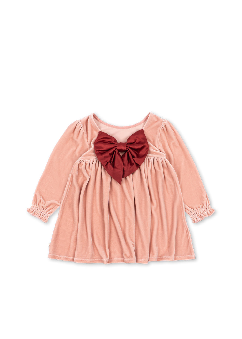 Konges Sløjd Gia Bow Dress GRS in Mellow Rose, product view