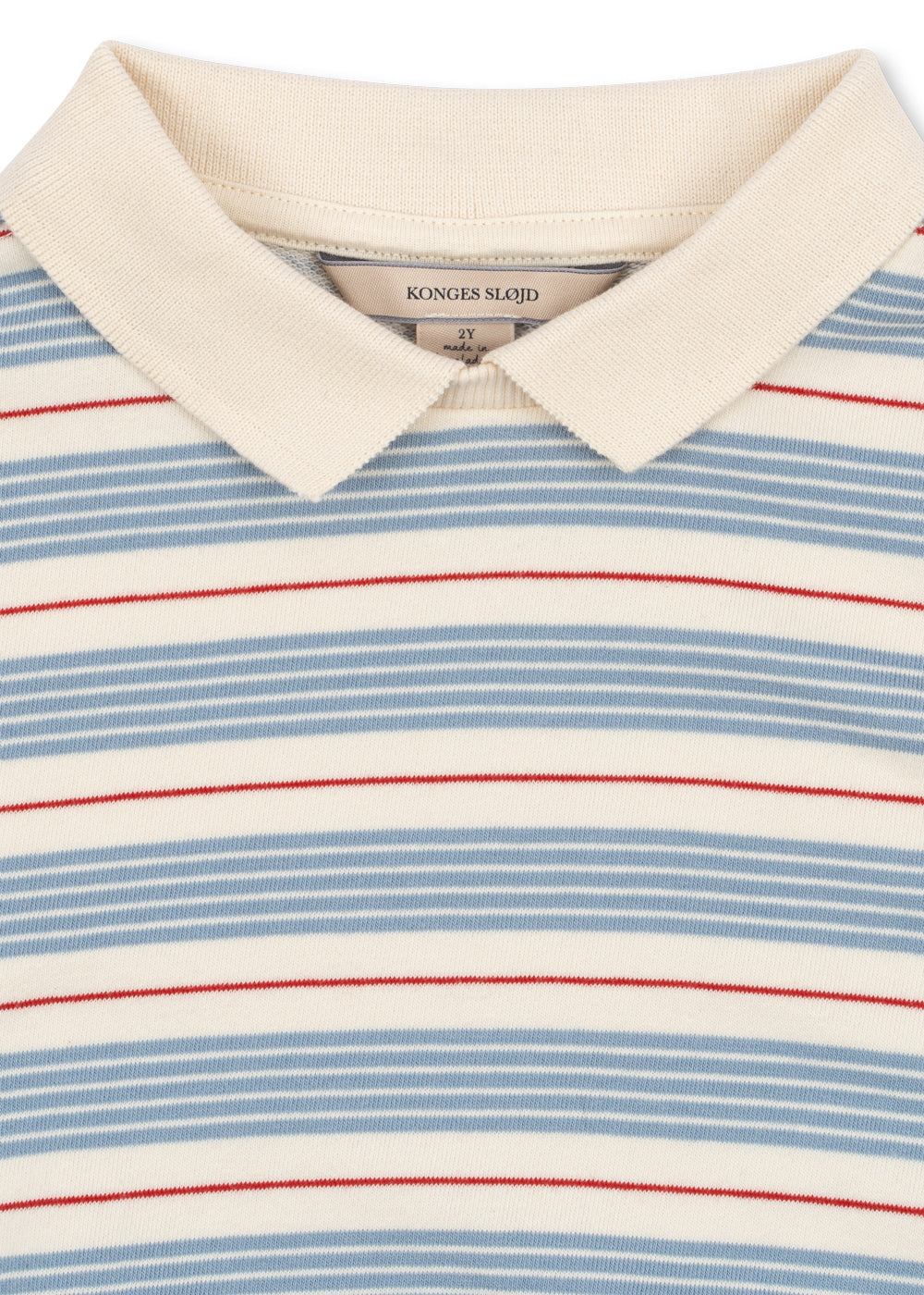 Konges Sløjd Spotty Sweat Shirt GOTS in Tocororo Stripe, image 3 of 7