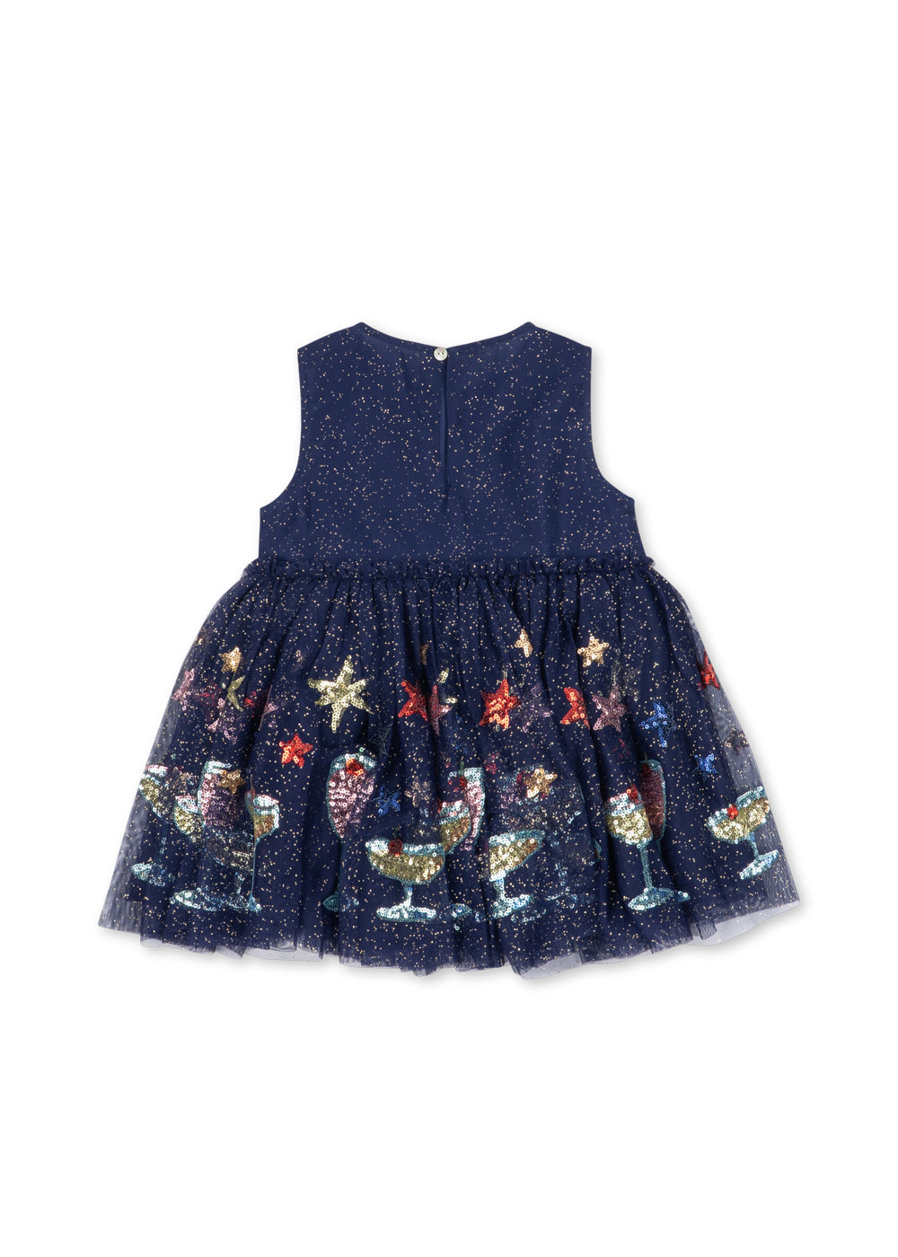 Konges Sløjd Yvonne Dress in Bobbly, back view
