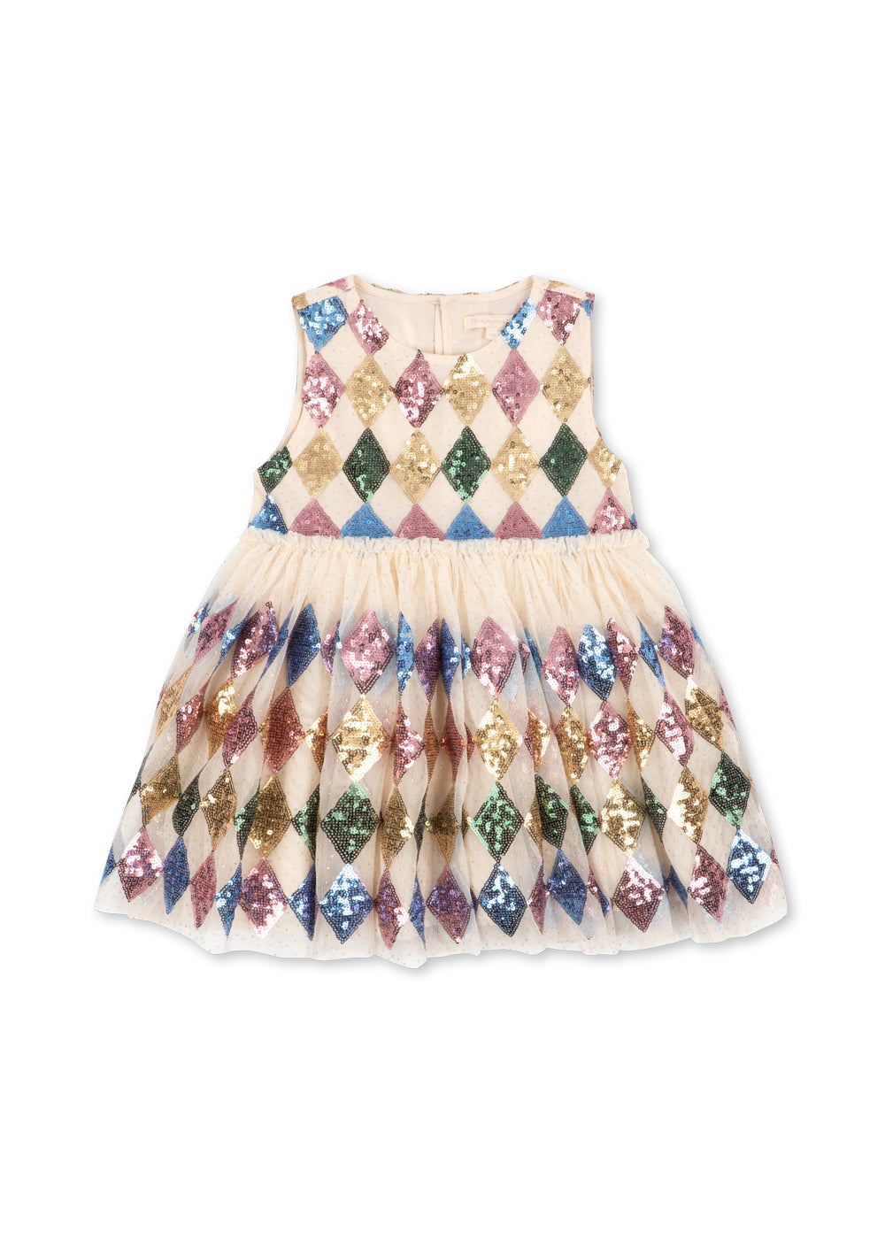 Yvonne Harlekin Dress – Harlekin Sequin – Konges Sløjd
