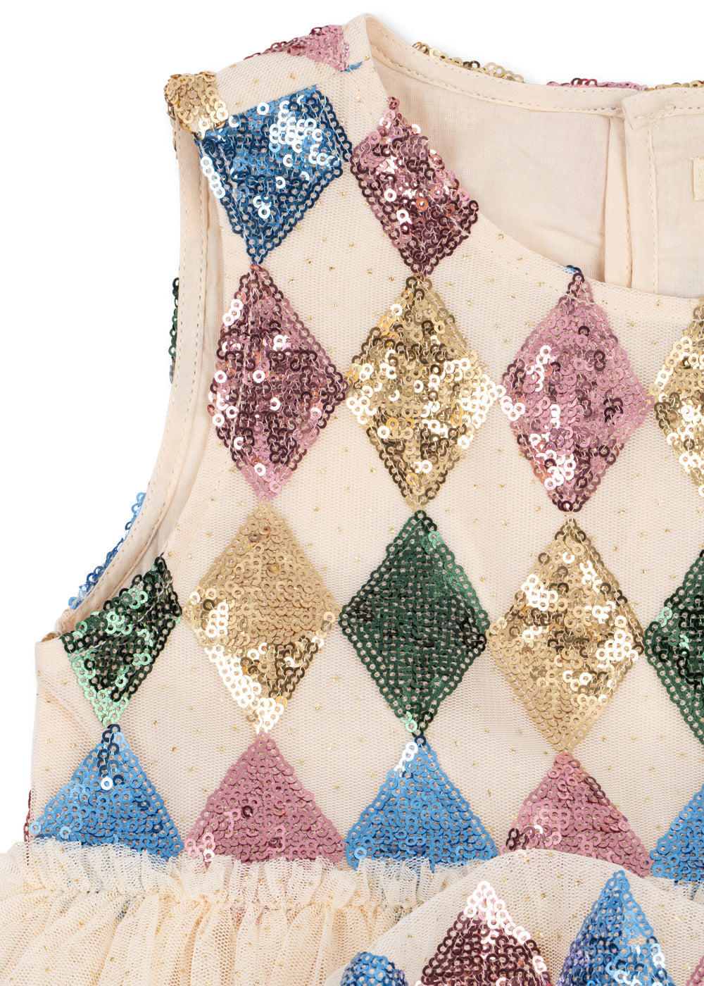 Yvonne Harlekin Dress – Harlekin Sequin – Konges Sløjd